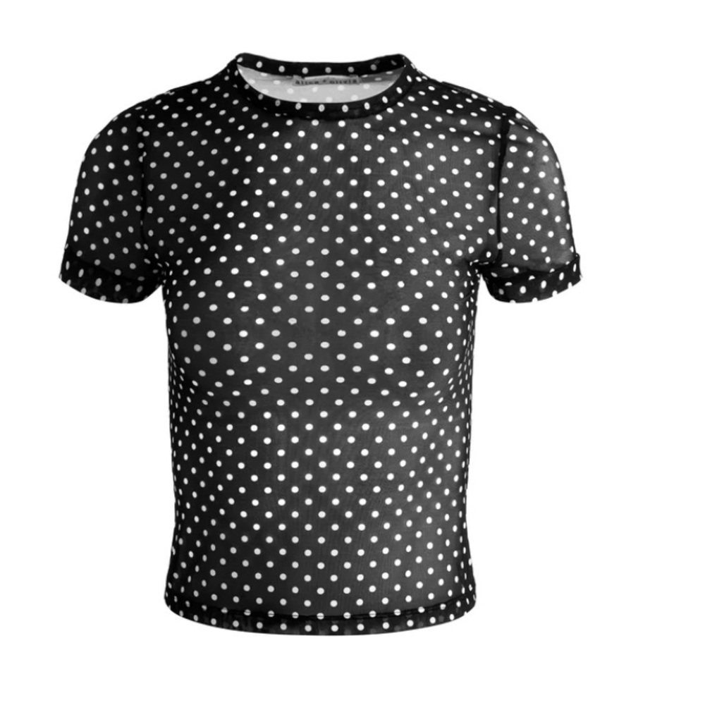 ❌SOLD❌NWT- Alice and Olivia TESS TEE size M - Picture 1 of 11